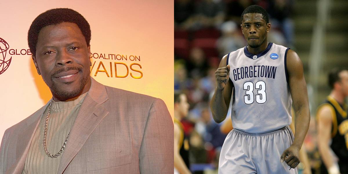 Patrick Ewing and Patrick Ewing Jr.