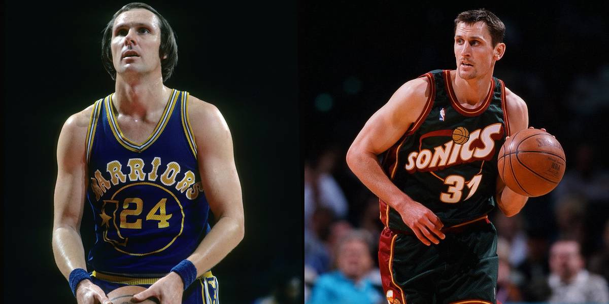 Rick Barry and Brent Barry