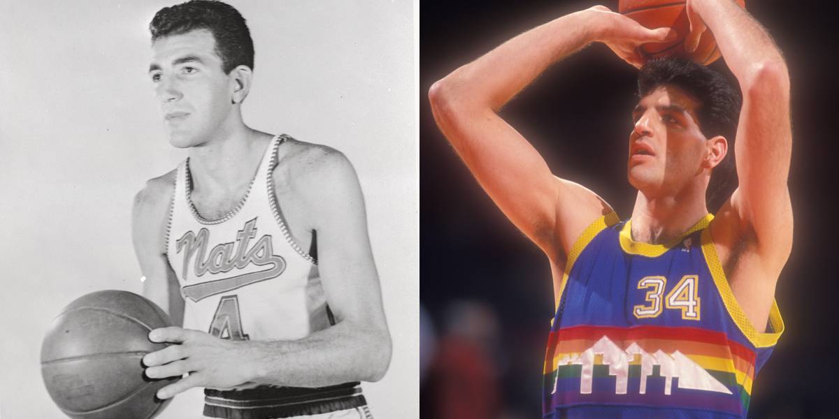 Dolph Schayes And Danny Schayes