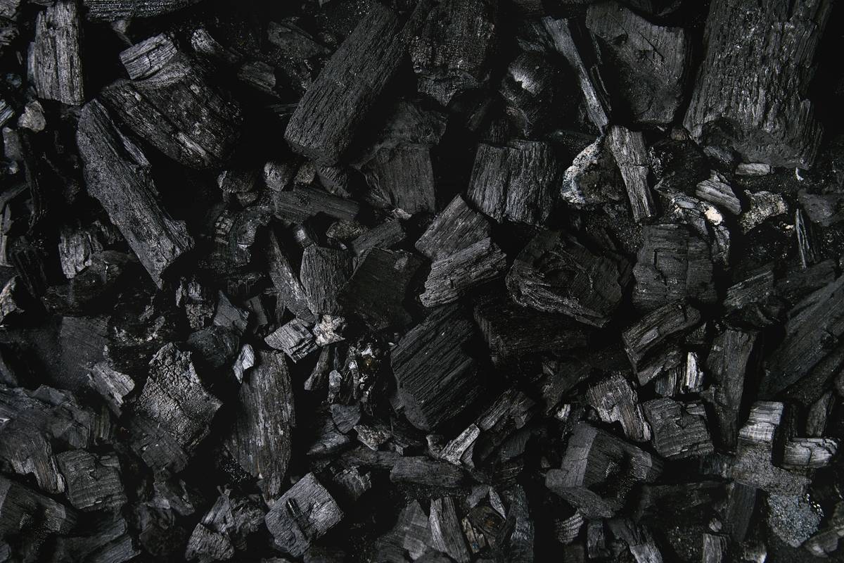 black charcoal texture abstract surface