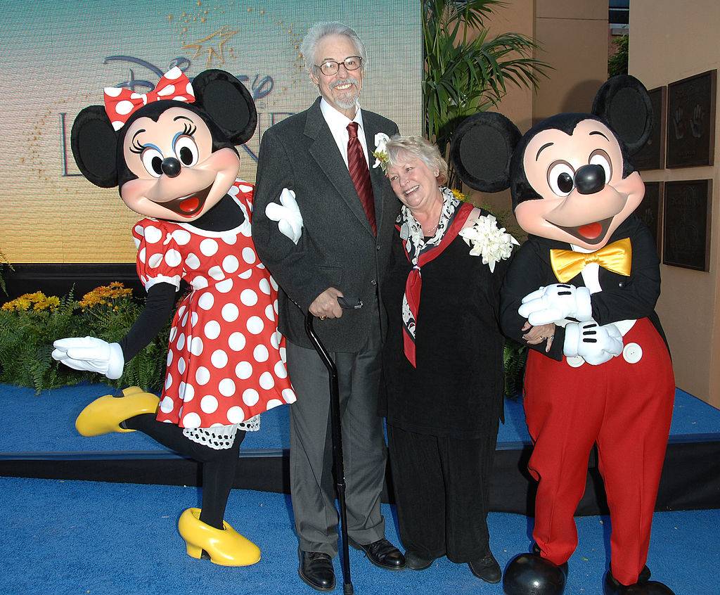 Disney charactor Minnie Mouse, the voice of Mickey Mouse & Disney Legend Honoree Wayne Allwine, the voice of Minnie Mouse & Disney Legend Honoree (also Mr. Allwine's wife) Russi Taylor