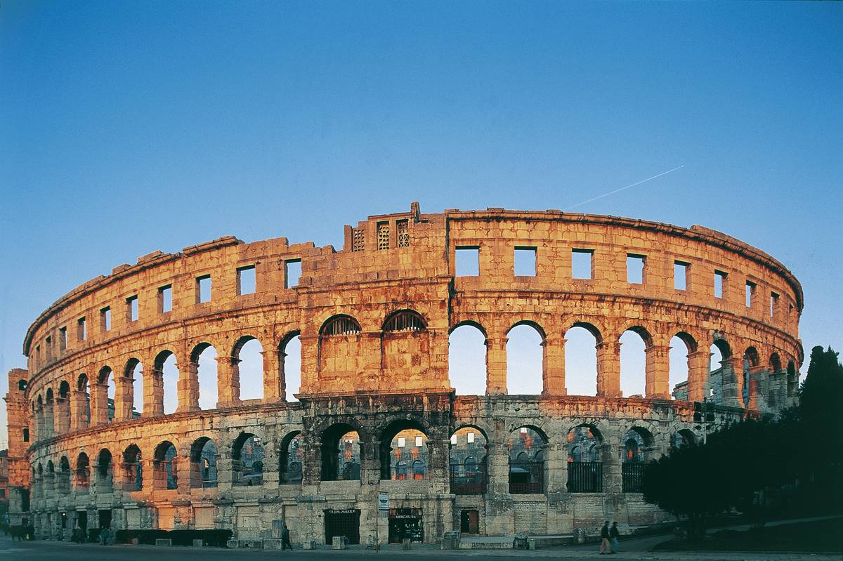pula amphitheatre croatia