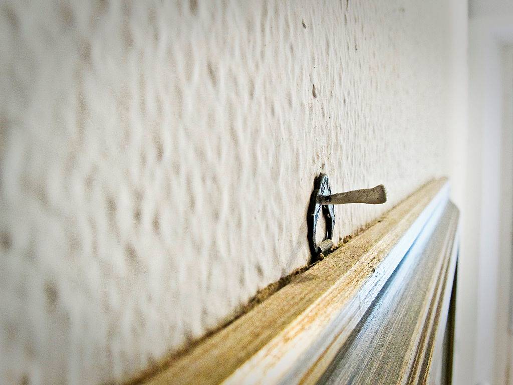 Nail Hung A Picture.