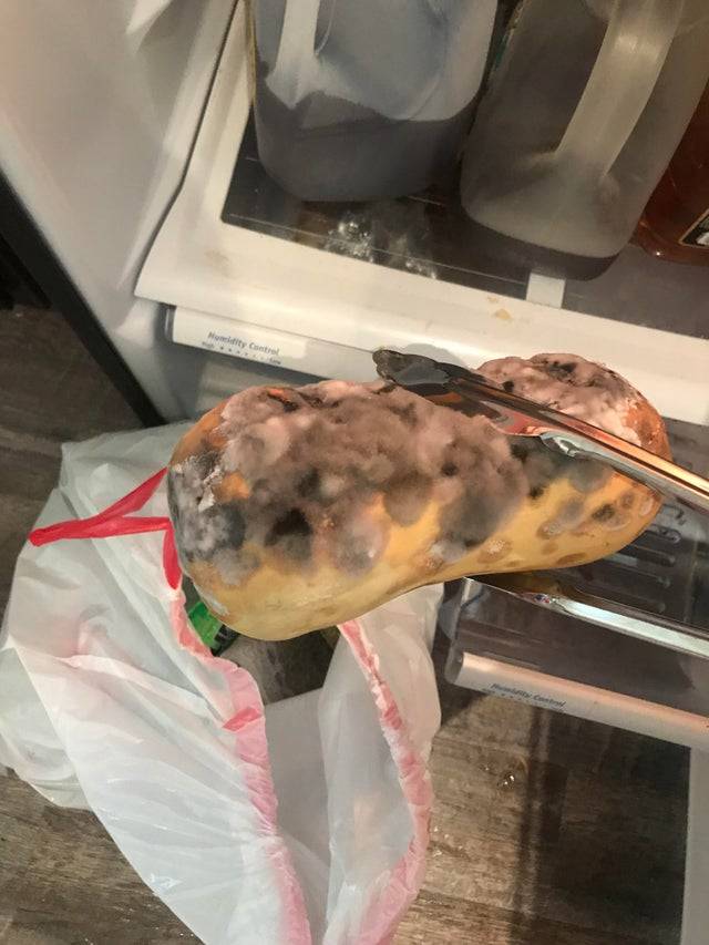 vegetables in fridge