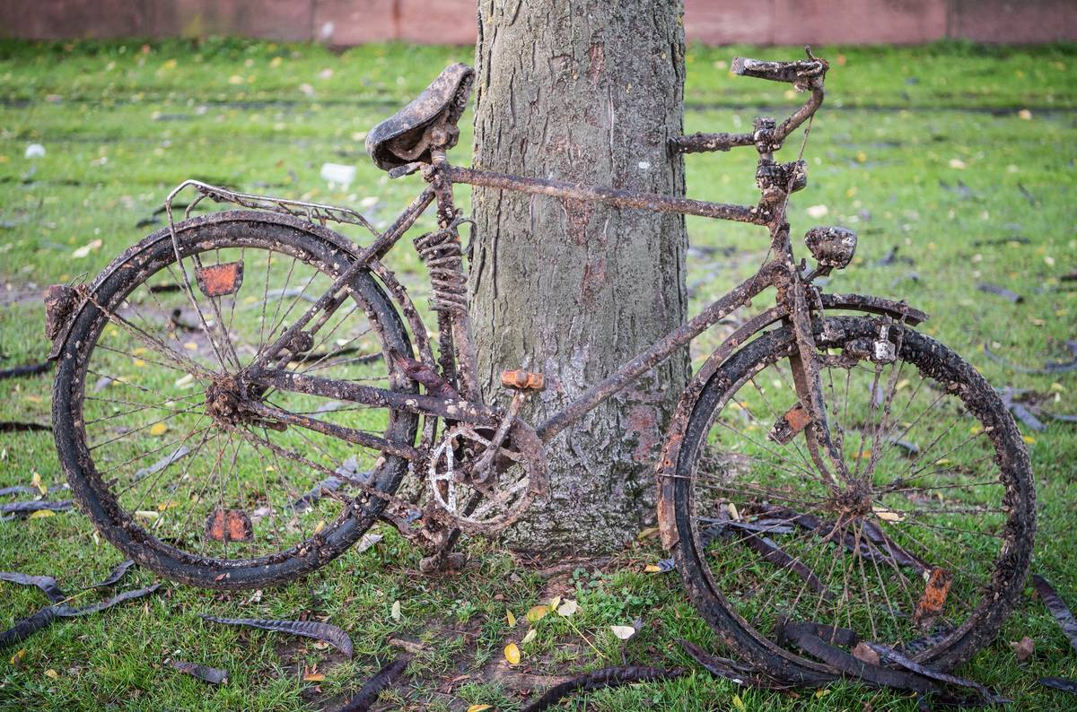 Bicycles from Main salvaged