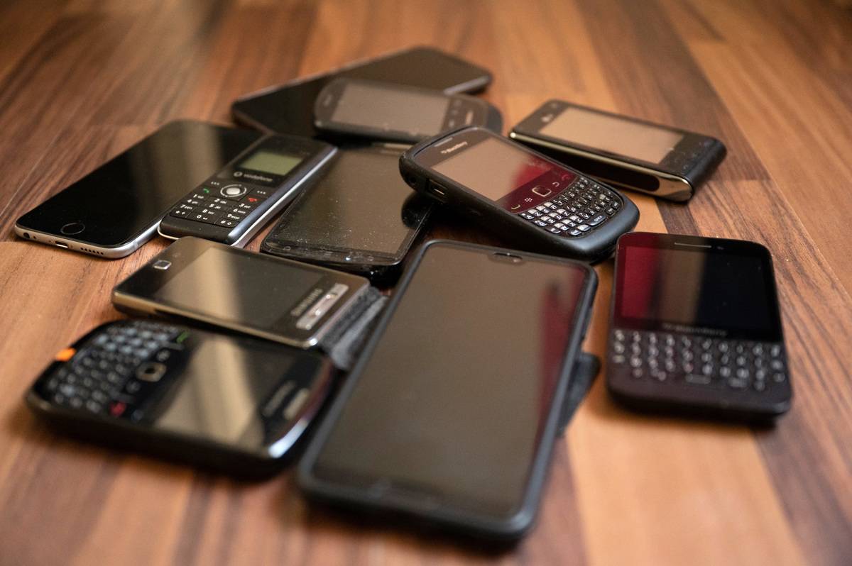 old mobile phones