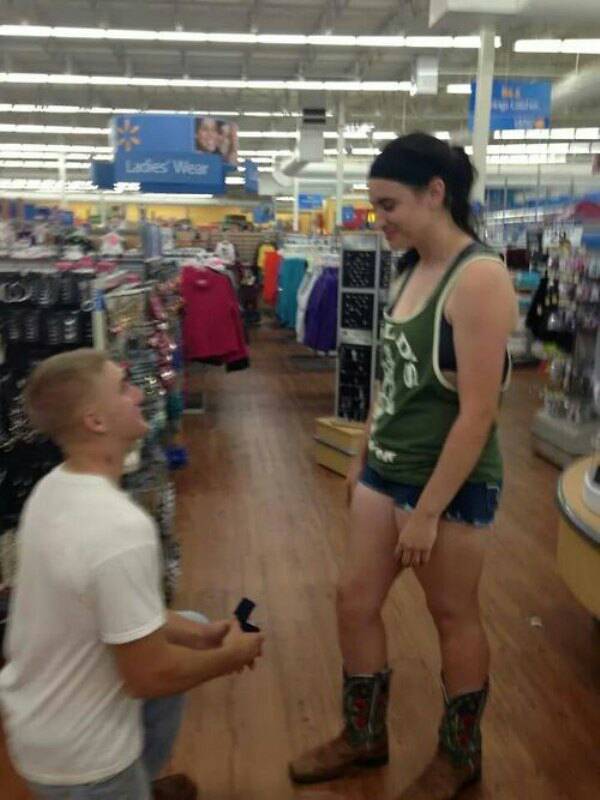proposal in walmart