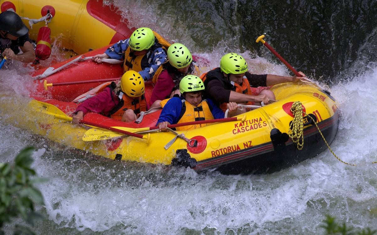 white water rafting is dangerous