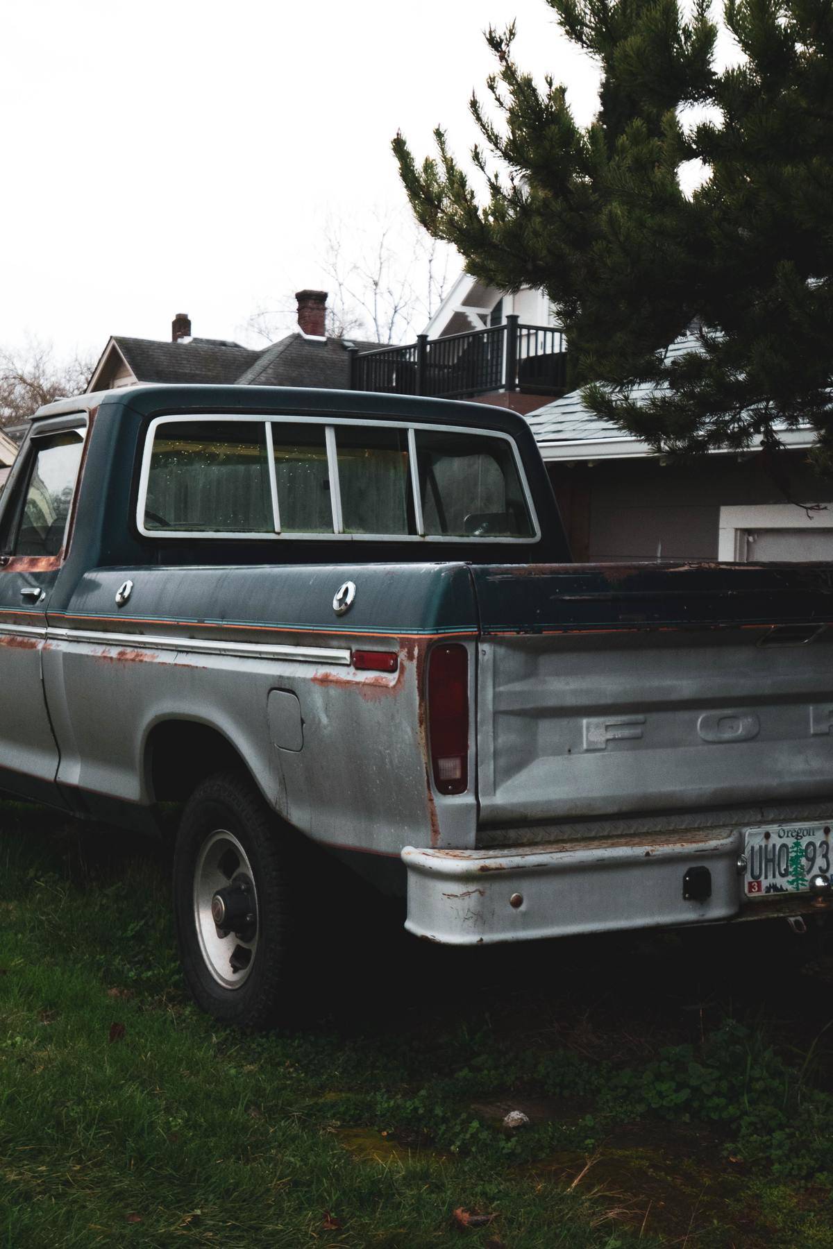 parked truck
