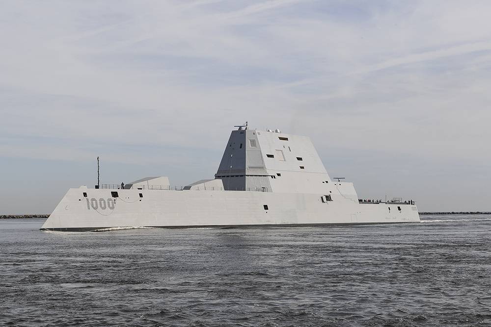25. DDG 1000 Zumwalt-Class Destroyer