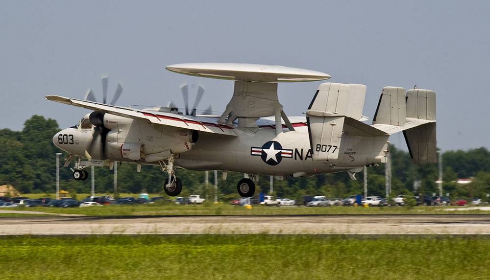 7. Northrop Grumman E-2D Advanced Hawkeye_Wikimedia Commons_Creator MC2 (SWAW) Kenneth Abbate_Credit U.S. Navy
