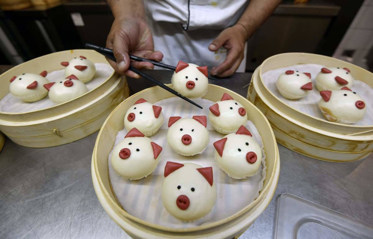 Bao (Or Baozi) Buns In China