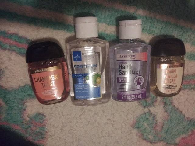 hand sanitizer