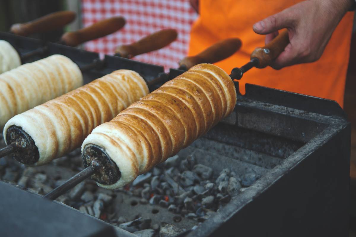 Chimney Cake In The Czech Republic