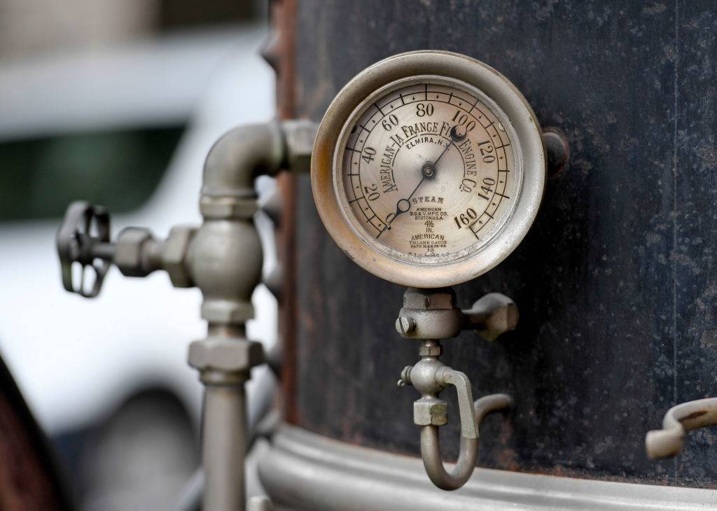 Picture of a pressure gauged