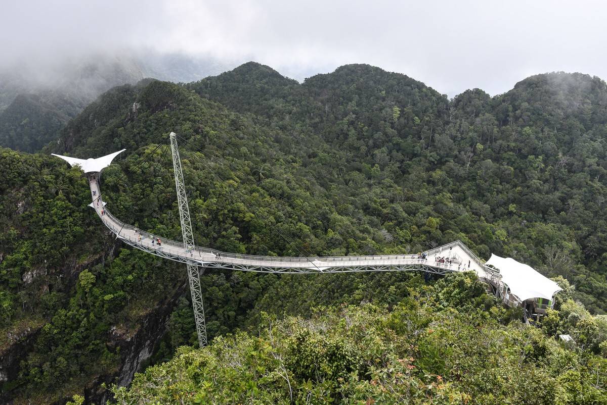 The Langkawi Sky Bridge Is 2,170 Feet Above Sea Level
