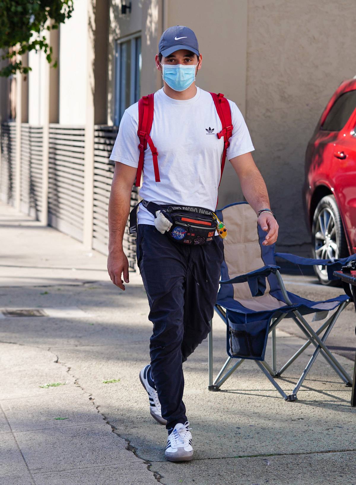 Alan Bersten is seen on November 11, 2020 in Los Angeles, California