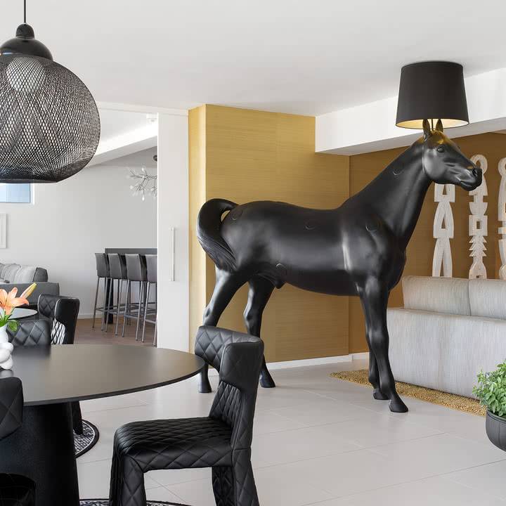 life sized horse statue lamp