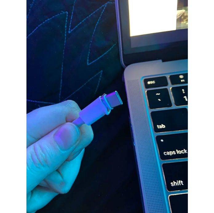 broken charging cable