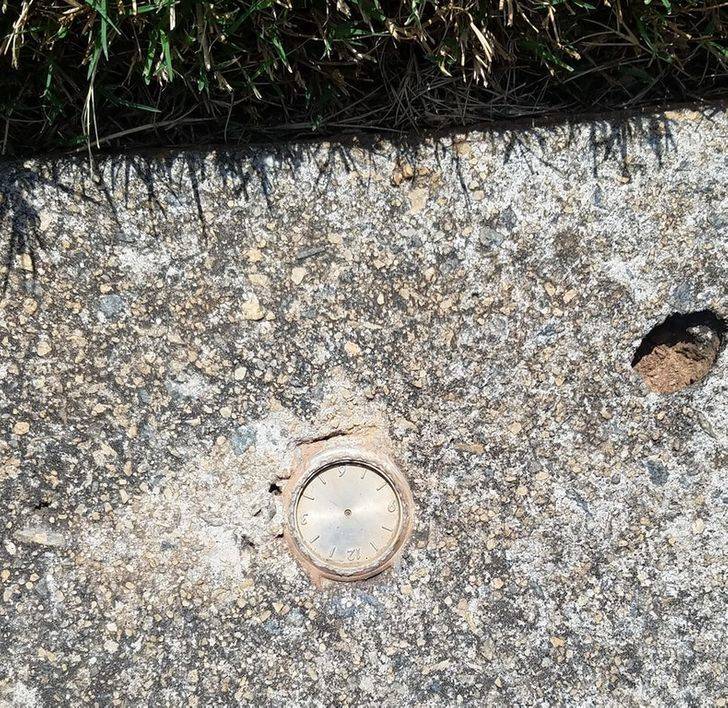 watch in ground cemented