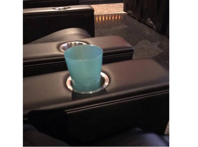 cup in chair cup holder