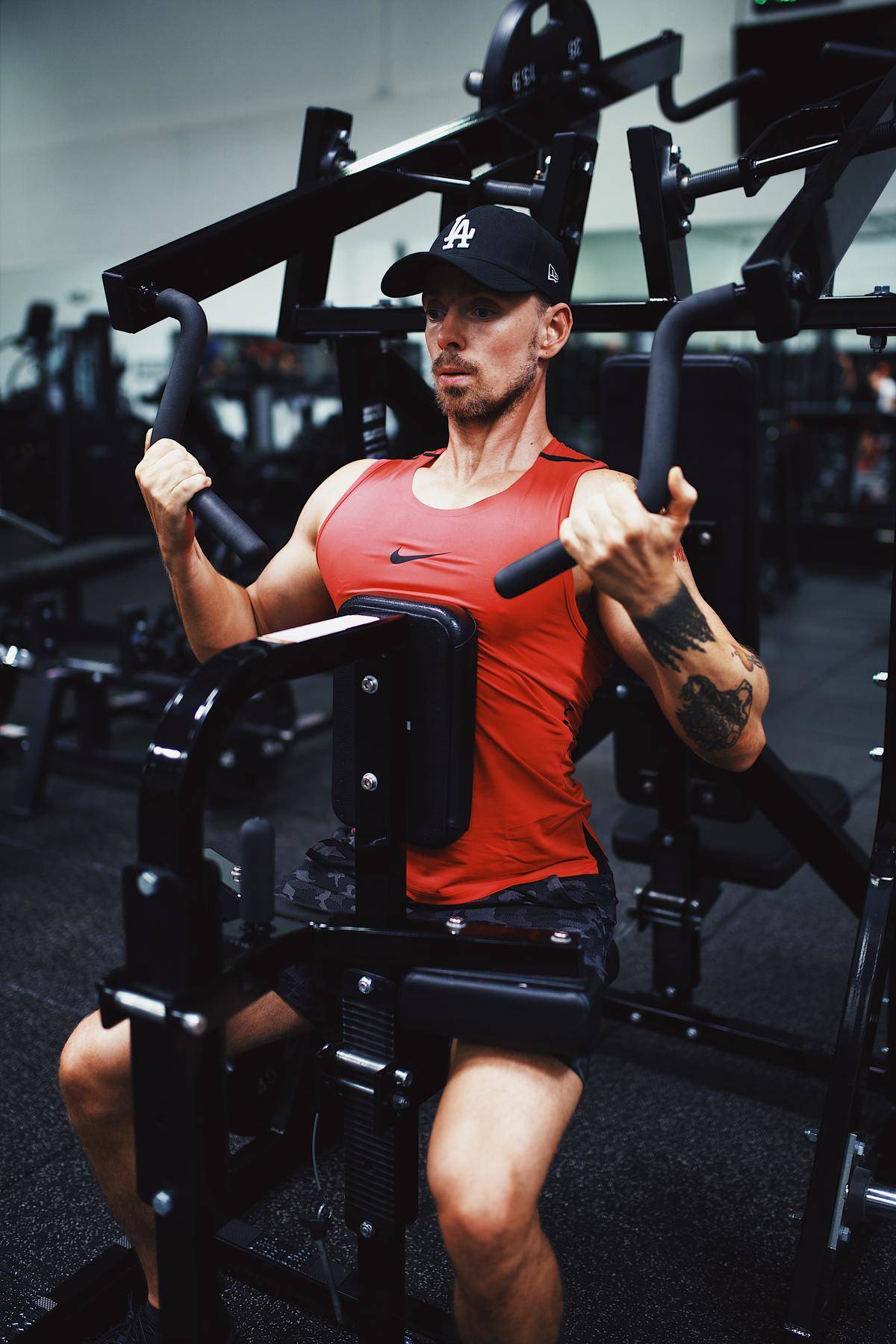 Picture of man working out 