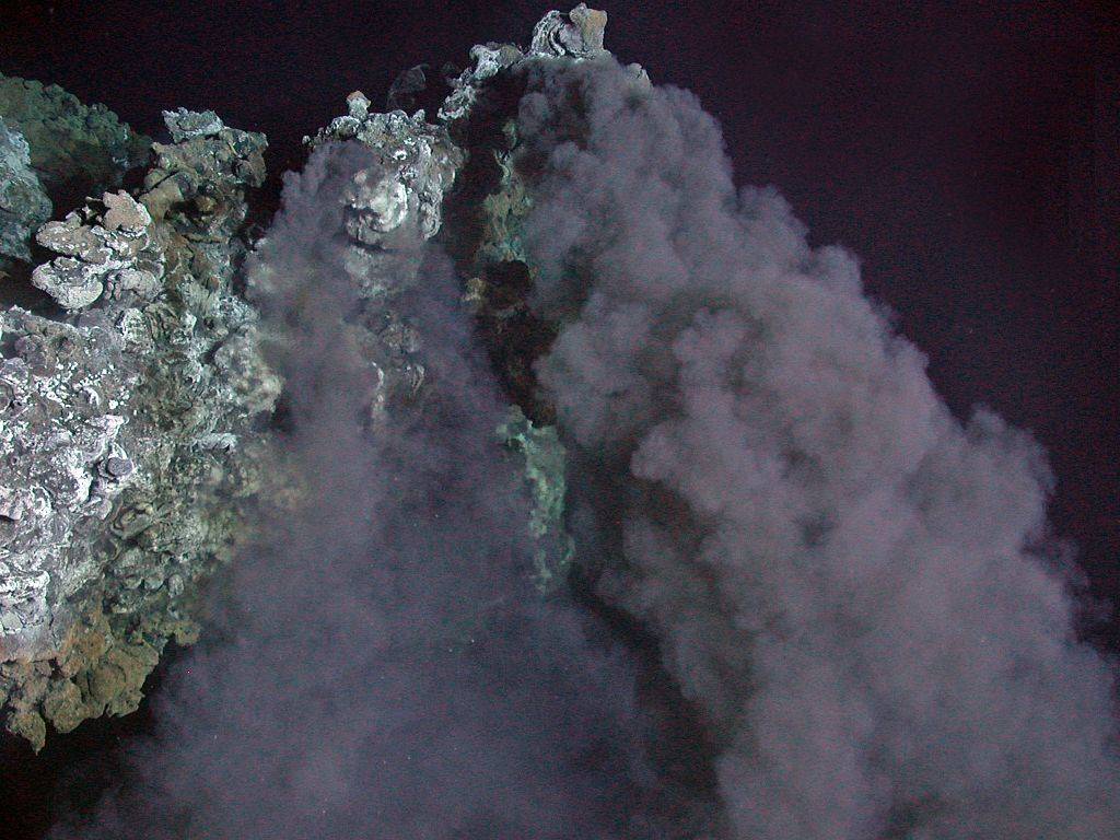 Picture of ocean vents 