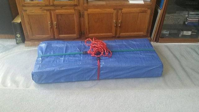 tarp wrapping paper