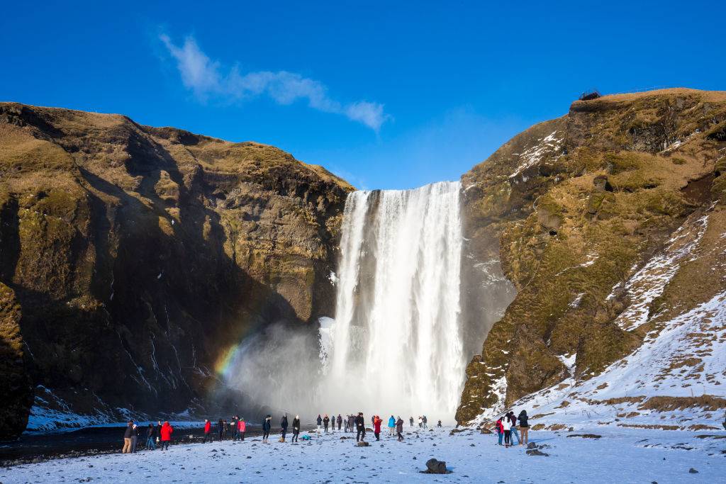 Picture of a waterfall 