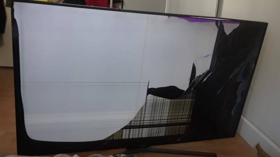 broken tv on arrival after shipping