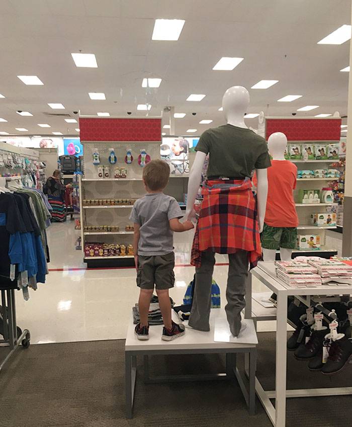 lost kid at target