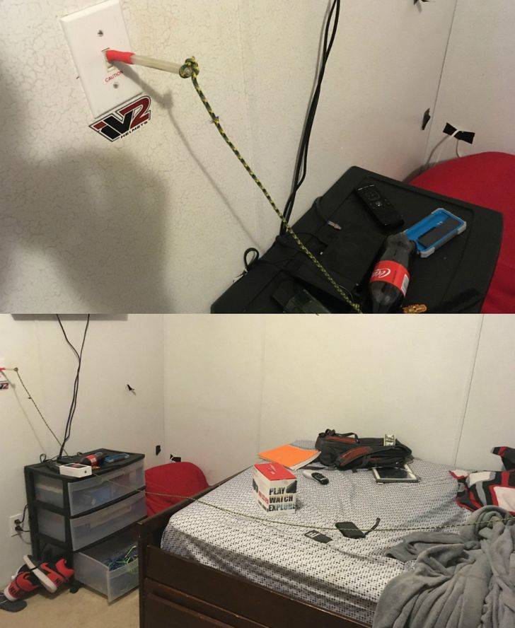 pull the light on bed