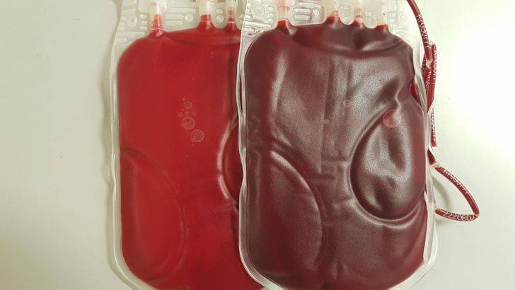 smoking blood vs non smoking blood