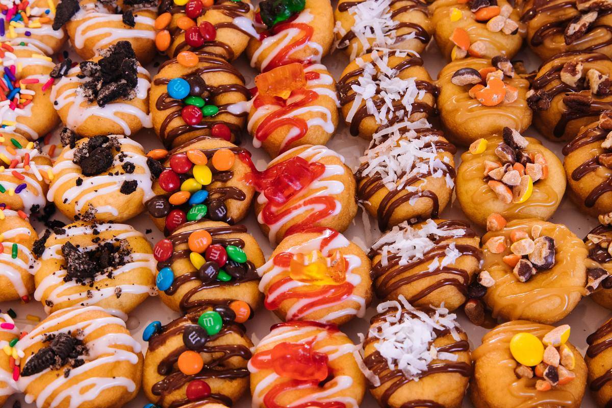 Assorted Donuts in a tray