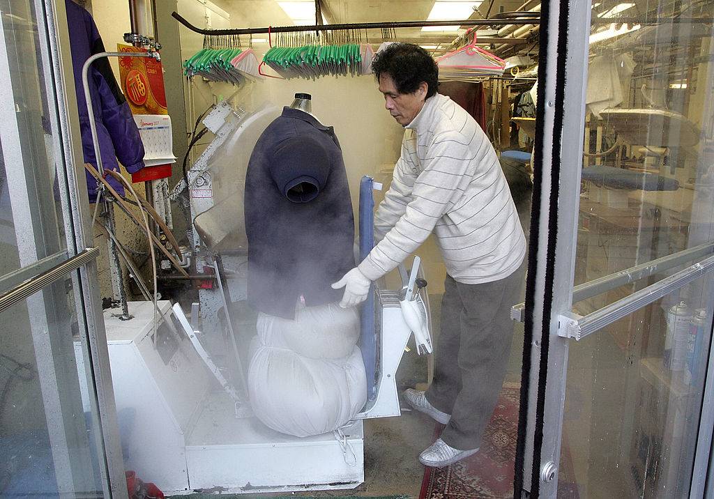 Picture of dry cleaner