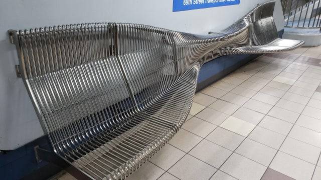 twisted bench