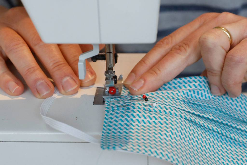Person sewing