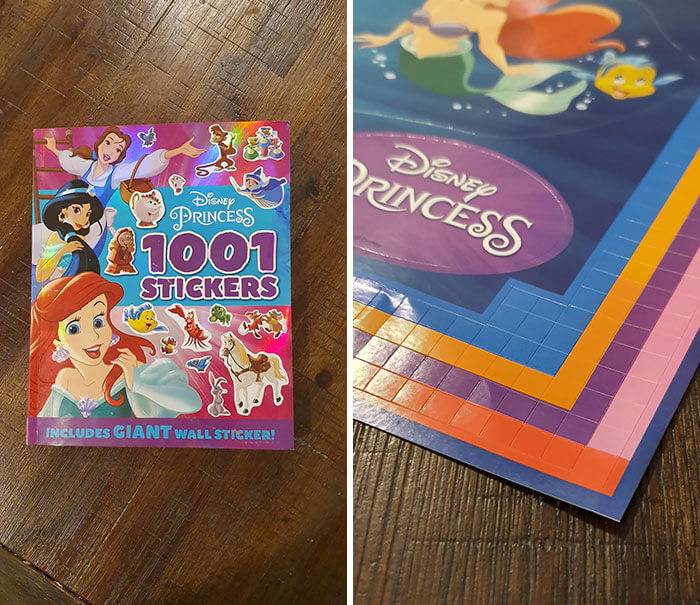 1001 stickers disney princess