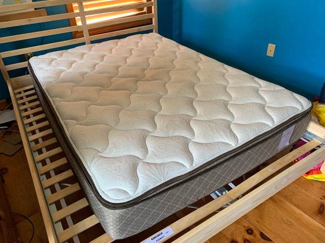 Smaller mattress on bed frame