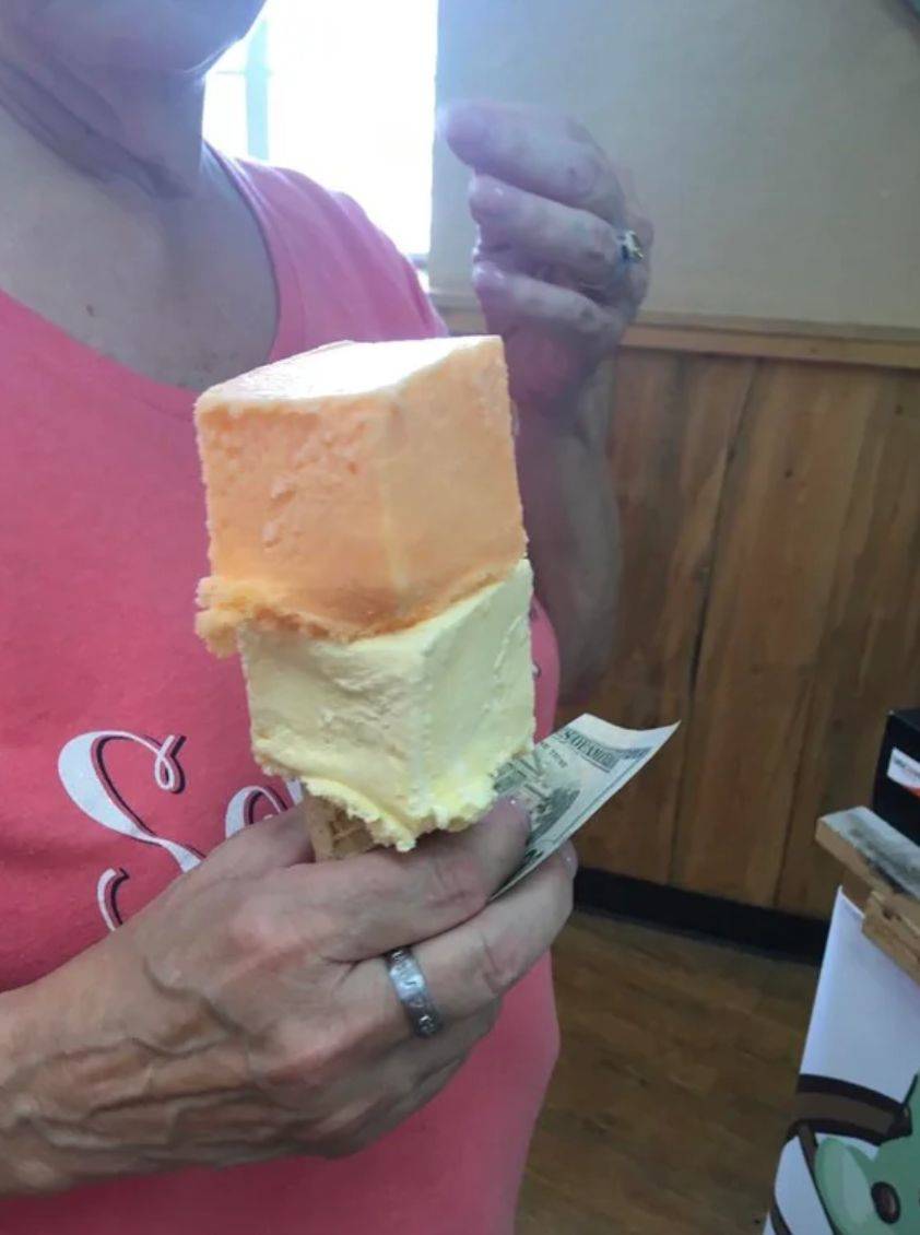 square ice cream scoops 