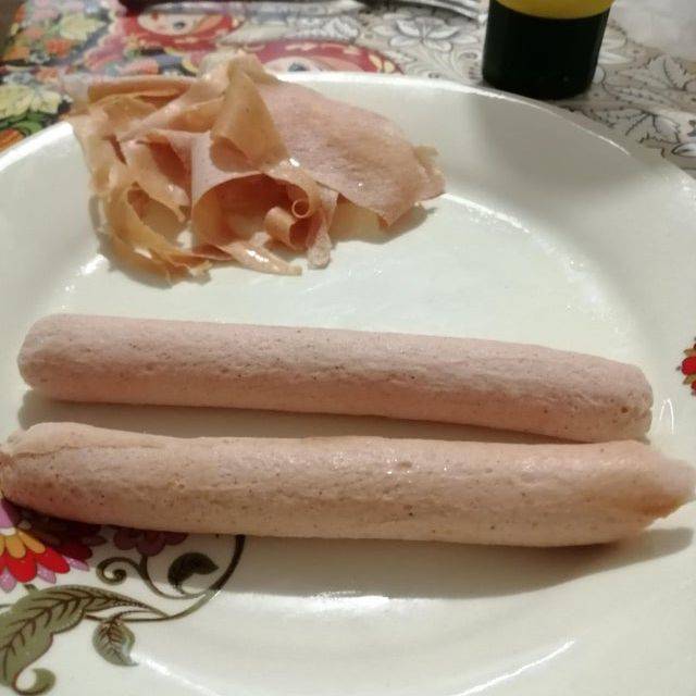 peeled hotdogs 