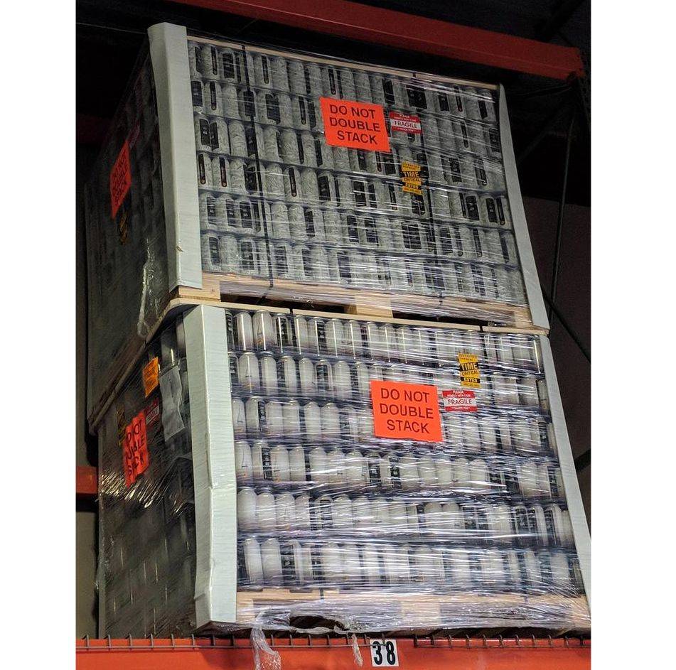 stacked items in warehouse