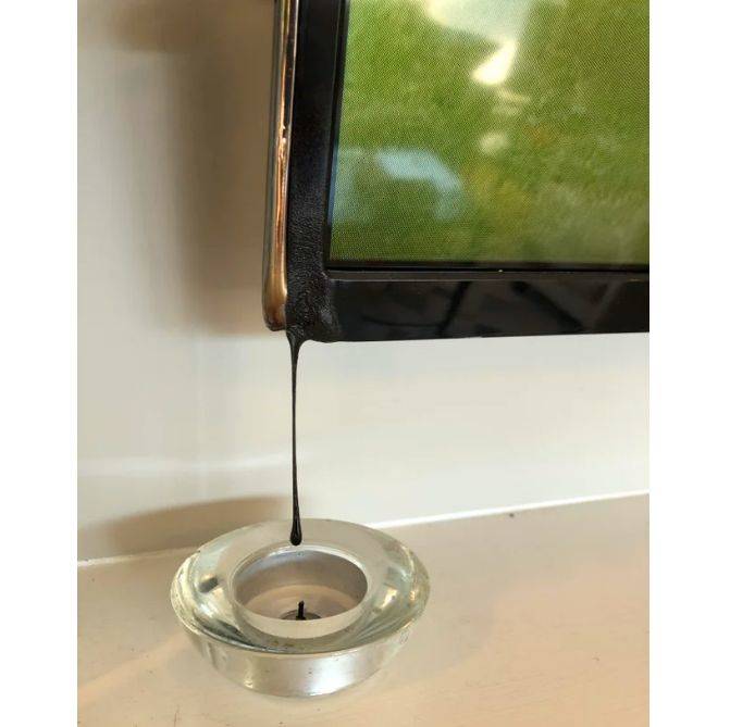 burned the tv on accident