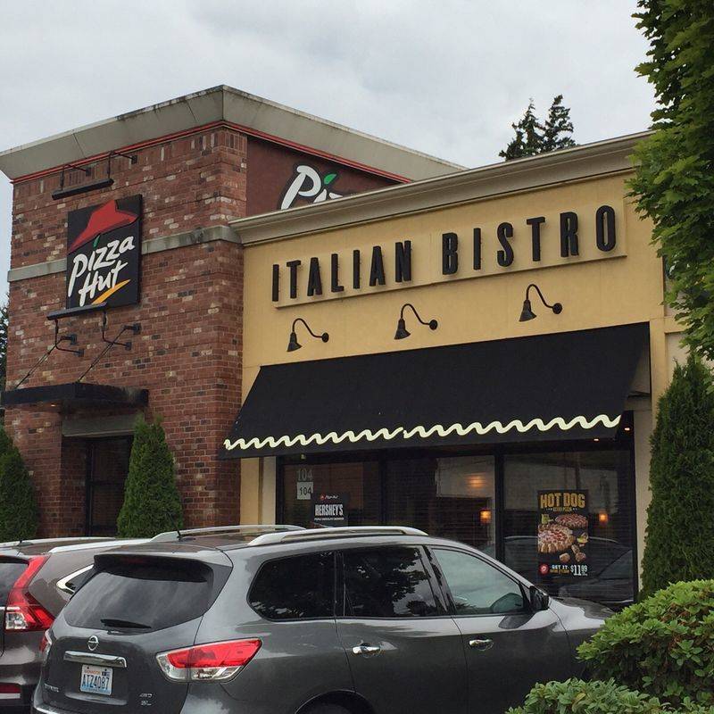 pizza hut disguised as italian bistro