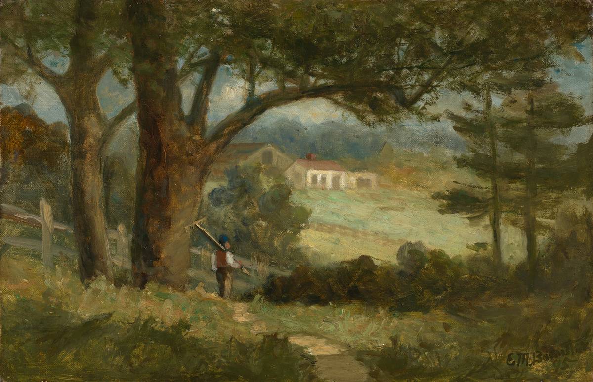 Homeward, 1895. Artist Edward Mitchell Bannister.