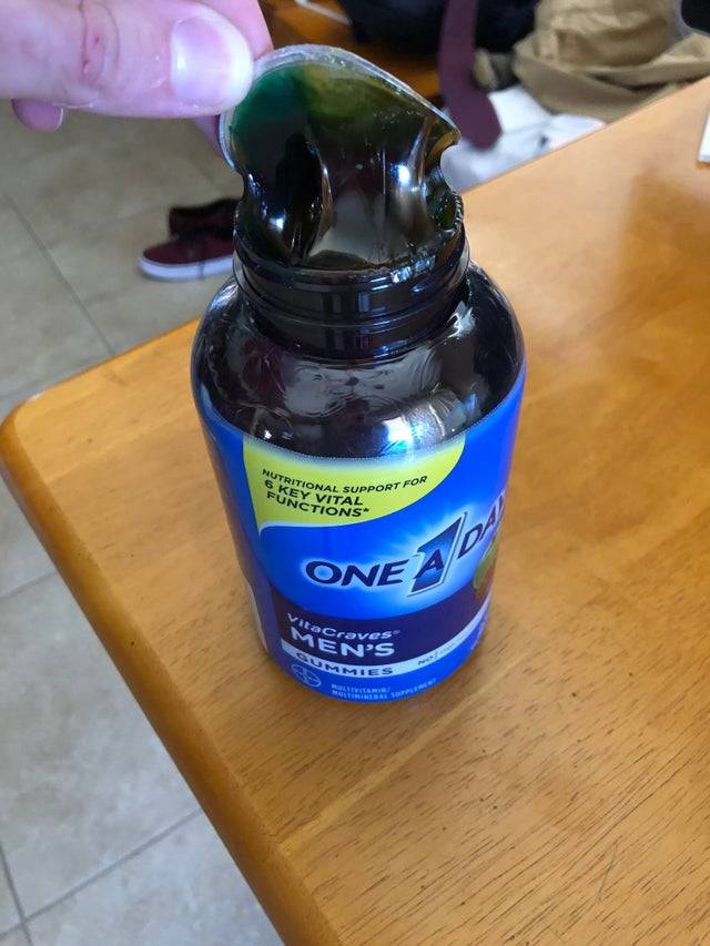 melted vitamins