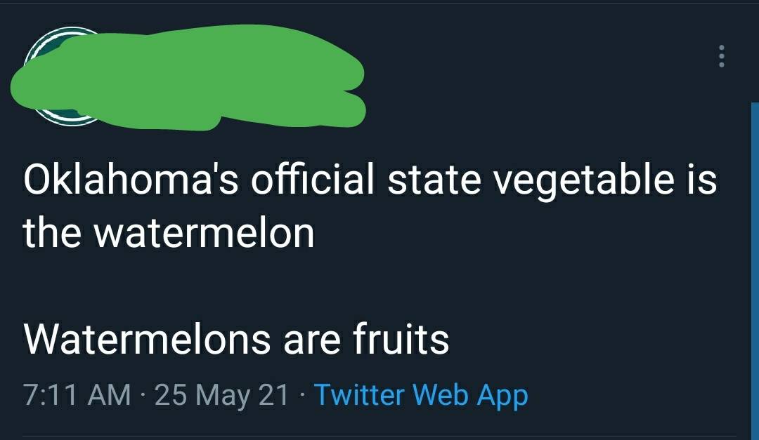 watermelons as the state vegetable 