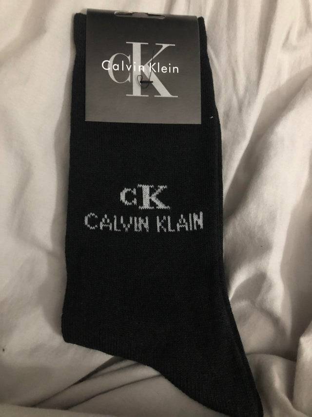 Calvin Klain socks knockoff