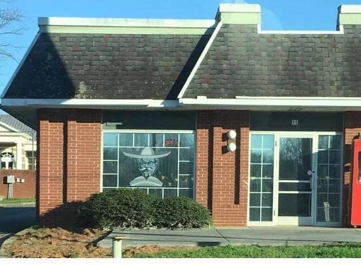 KFC man with sombrero