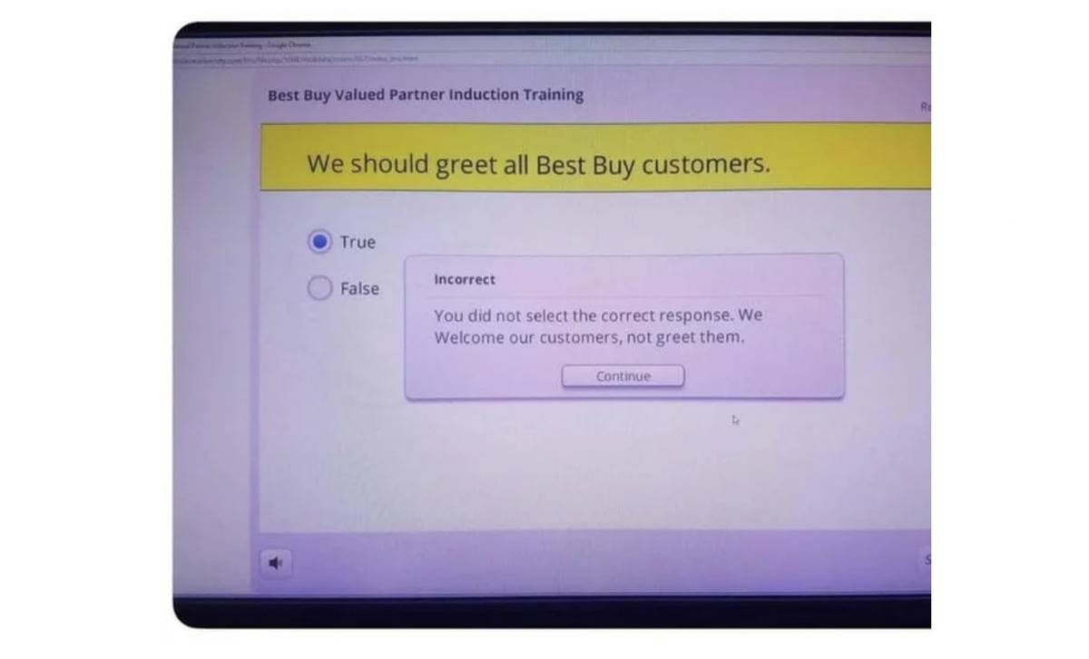 best buy questionnaire